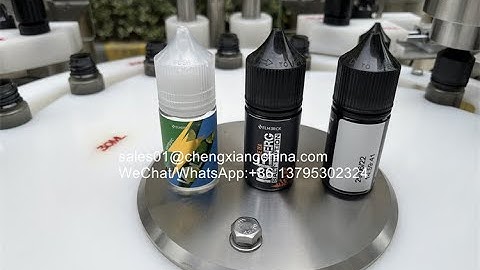 CX-YGF 30ml e liquid filling machine,chubby gorilla filling capping labeling machine