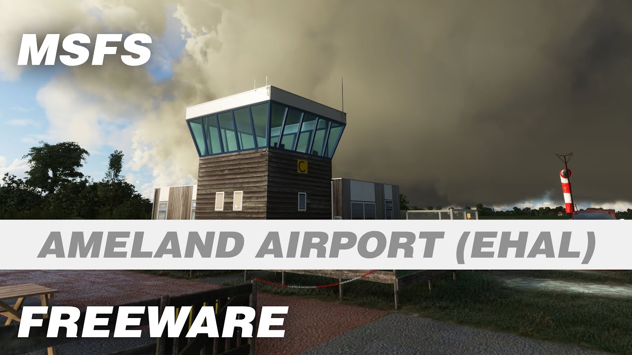 Preview for Ameland Airport (EHAL) Scenery