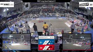 Qualification 25 - 2023 FIRST Long Island Regional #1