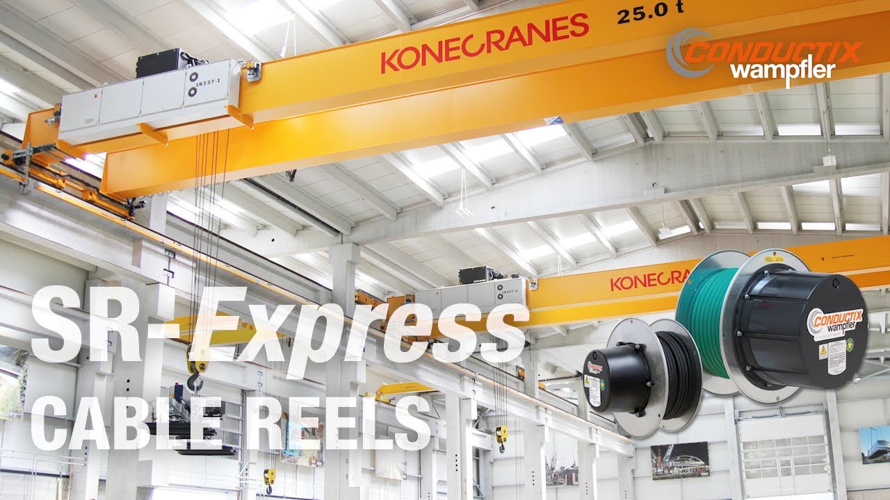 For EOT Cranes and Bridge Cranes SR Express Cable Reels YouTube