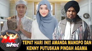 Subhlah Didampingi Ustadz Derry Sulaiman, Amanda Manopo Dan Kenny Resmi Mualaf
