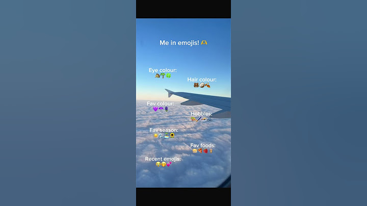 Me in emojis! 🫶