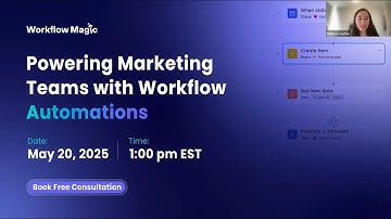Powering Marketing Teams with Workflow Automations | monday.com + Workflow Magic - Replay