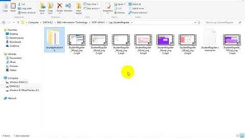 StudentRegister MYsql Khmer Videos IT 8