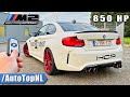 850HP BMW M2 Competition REVIEW on AUTOBAHN [NO SPEED LIMIT] by AutoTopNL