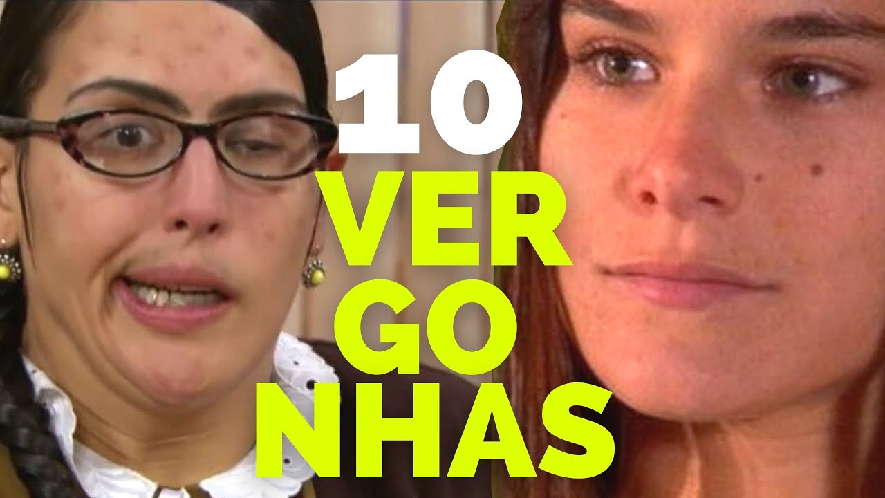 TOP 10 NOVELAS que CAUSAM VERGONHA ALHEIA 📺 AS CENAS MAIS CONSTRANGEDORAS 😅 Uzi Por Aí