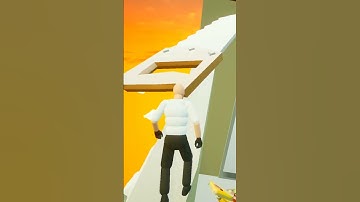 Mobile Only Up Parkour Game with Ragdoll Physics #shorts #onlyup