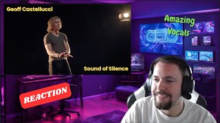 THE SOUND OF SILENCE | Bass Singer Cover | Geoff Castellucci | REACTION