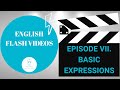 English expressions flash video VII.