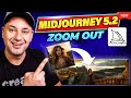 Midjourney 5.2 is Unbelievable - Zoom out inside Midjourney