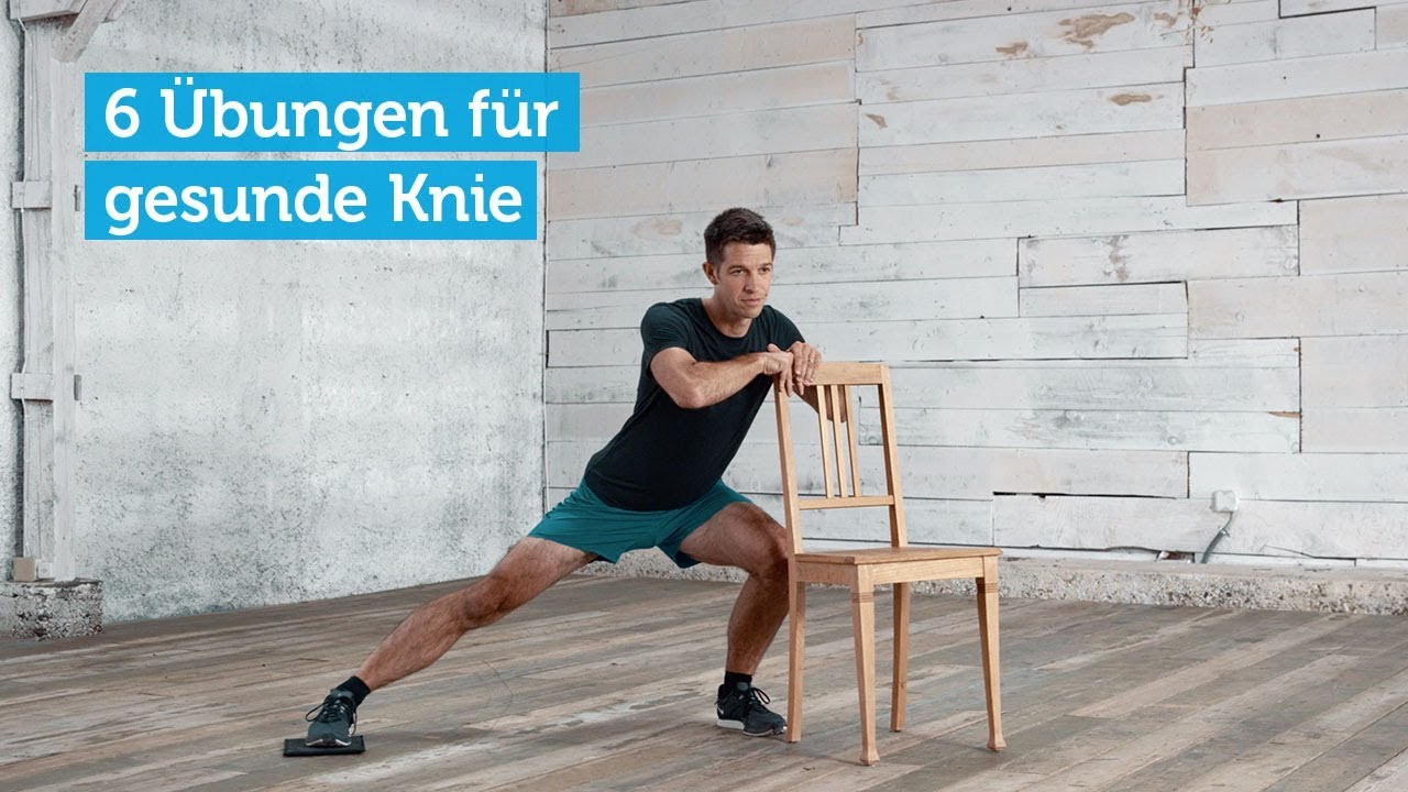 6 Knie Übungen: stärken, stabilisieren, schützen - YouTube