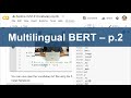 Multilingual BERT - Part 2 - XLM-R's Vocabulary