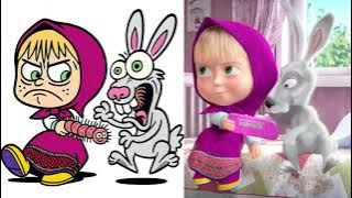 Masha and The Bear 😂 | Funny Masha and Bear Cartoon Meme