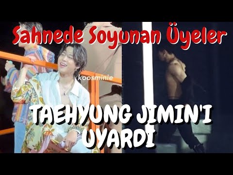 Taehyung dan Jimin e uyarı! Jimin in tepkisi. Üyeler den tehlikeli hareketler