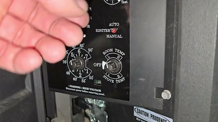 How to operate an older pellet Harman 52i Accentra insert