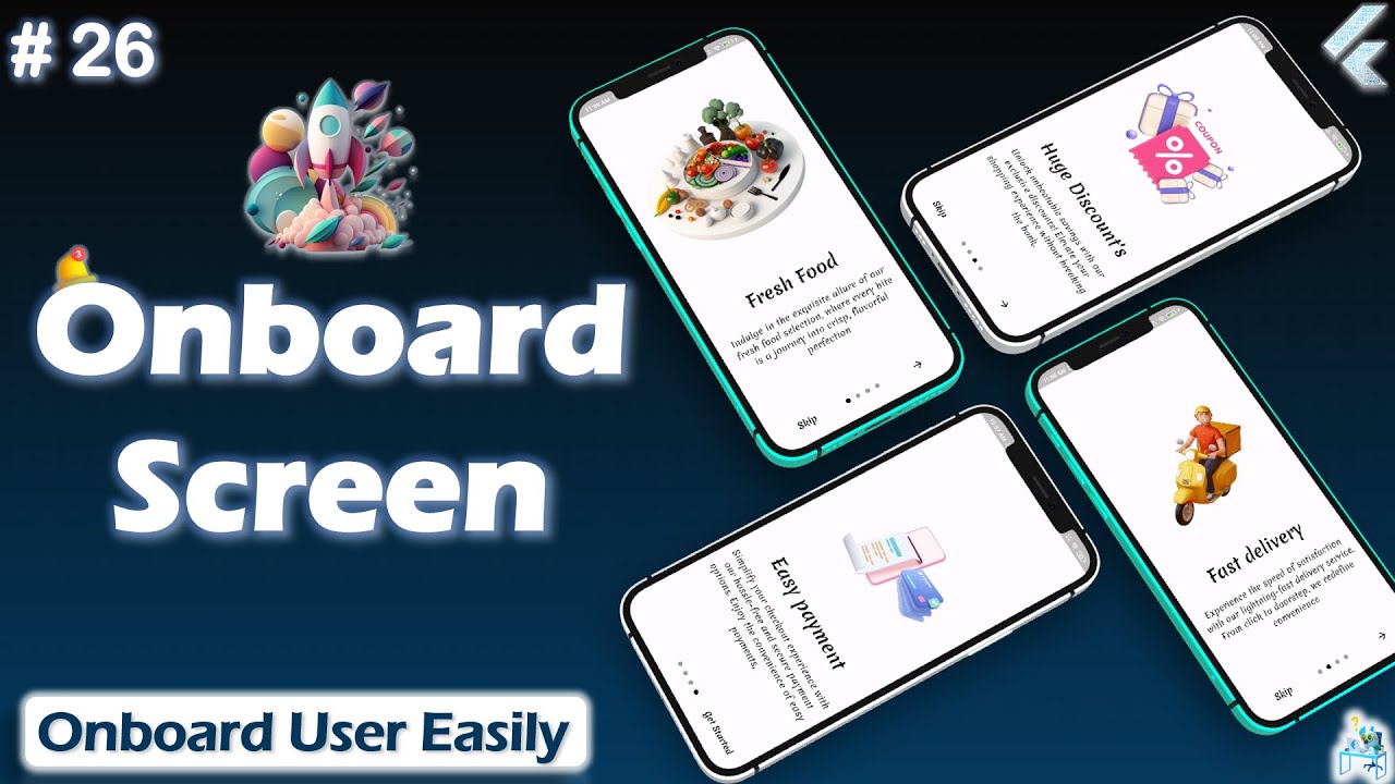 Flutter Onboarding Screen | Introduction Screen package - YouTube