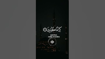 (يَا أَيُّهَا الْإِنسَانُ مَا غَرَّكَ بِرَبِّكَ الْكَرِيمِ) بصوت القارئ رعد الكردي
