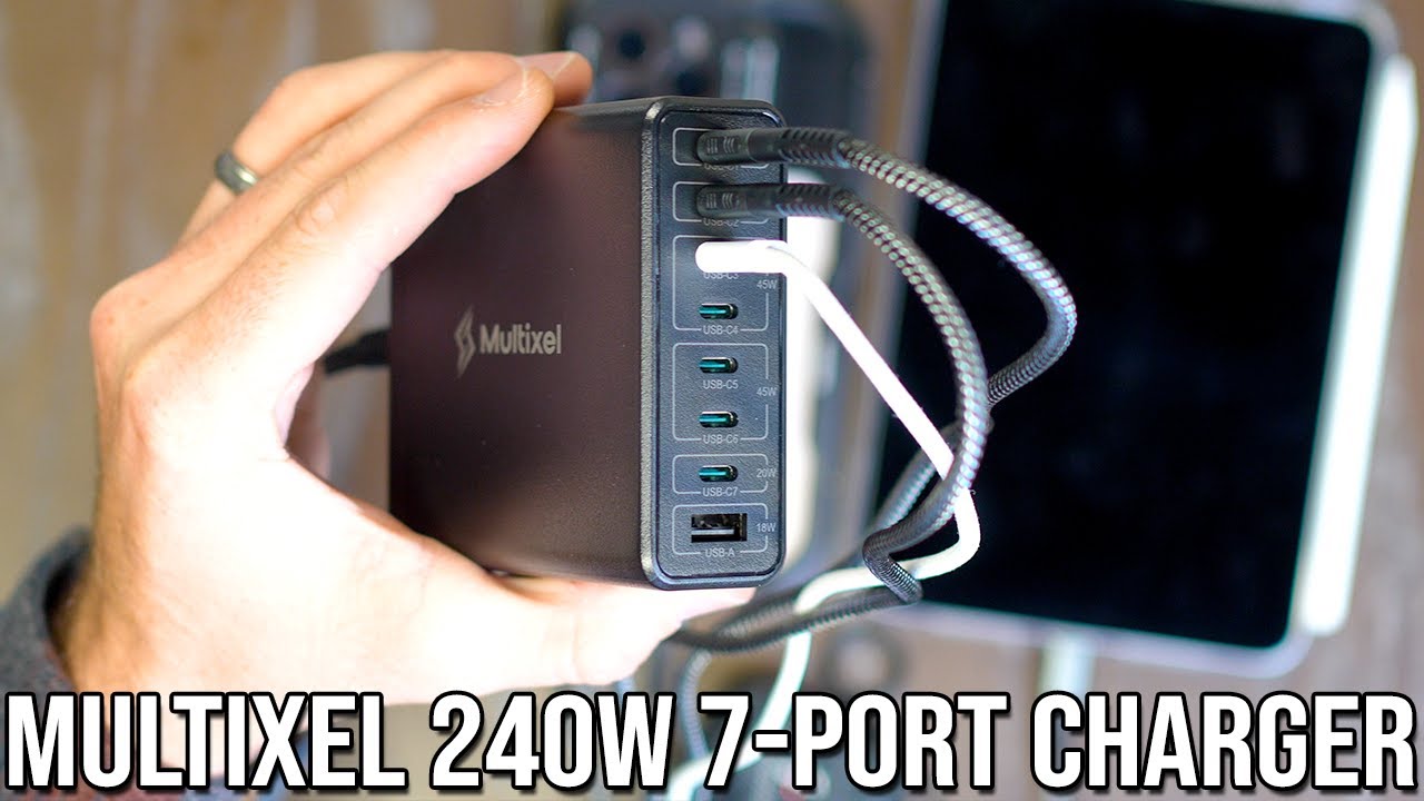Multixel 8-Port 240w USB Charging Hub