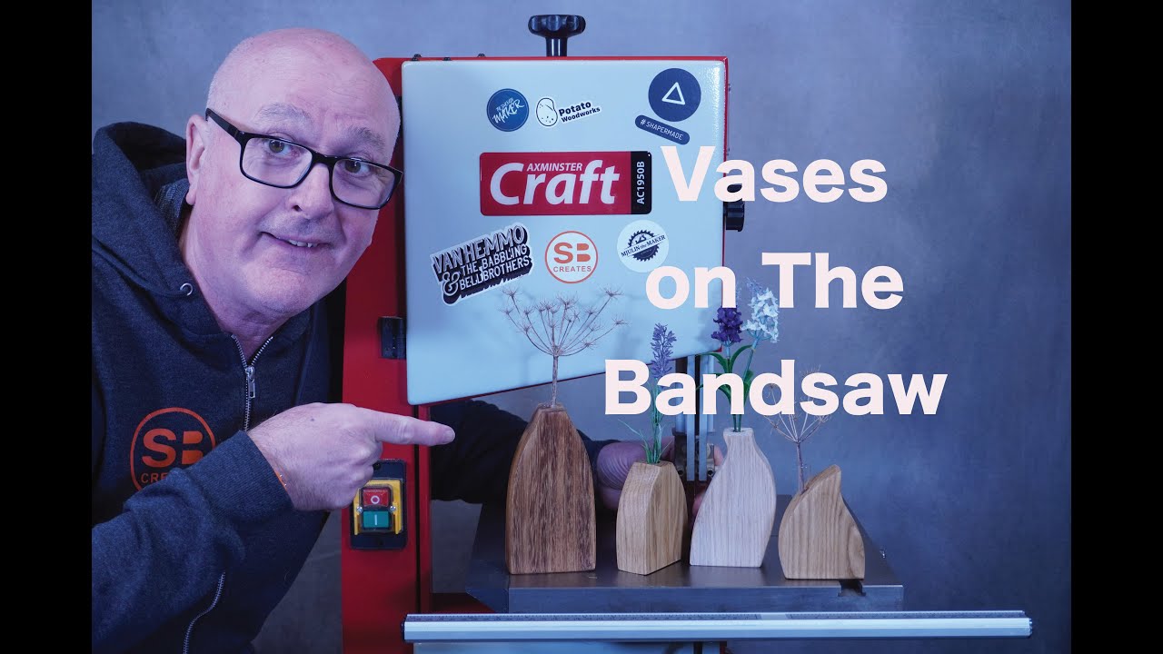 Изготовление ваз на ленточной пиле