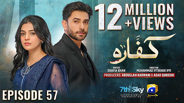 Kaffara Episode 57 - [Eng Sub] - Ali Ansari - Laiba Khan - Zoya Nasir - 20th September 2024