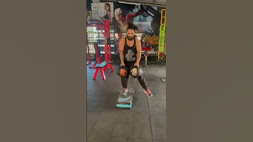 Side steppar jump squats for weights lose exercise 20❌3 sets #viralvidoe #trinding #viral #video #ad
