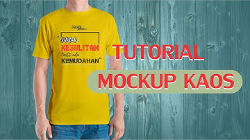 Begini Cara membuat Desain mockup Kaos Keren ( CorelDraw)