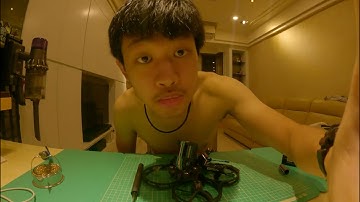 Geprc Cinelog 35 repaire the broken frame and prop gards Fix FPV Drone in 2 hour 1