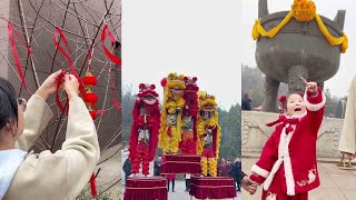 帶著糖寶去祈福見識中華文化了解中華歷史