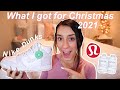 What I Got For Christmas 2021!! Lululemon, Nike, Olaplex + More