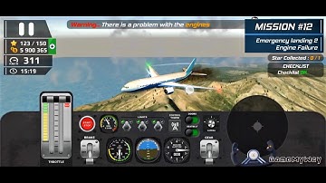 AFPS | Mission- Engine Failure, Land Anywhere | Boeing 777| Airplane Flight Pilot Simulator Gameplay