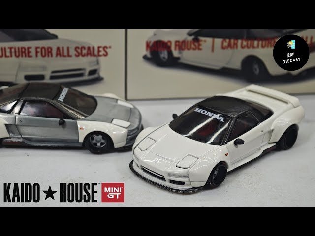 Honda NSX White Kaido Works V2 by Kaido House Mini GT | UNBOXING