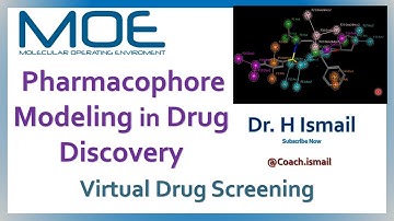 How to Use Pharmacophore Modeling in MOE | Virtual Drug Screening | Step-by-Step Guide | Dr H Ismail