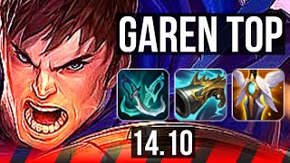 GAREN vs TRUNDLE (TOP) | 7 solo kills, 43k DMG, Legendary | NA Diamond | 14.10