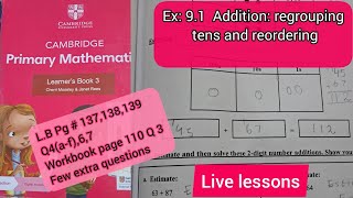 Master Mental Math: Ex 9.1 Addition & Subtraction | Cambridge Primary Grade 3 (Pg 137-139) screenshot 2
