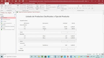 Creacion de diferentes Tipos de Reportes en Access #programming #program #programmer #programa #prog