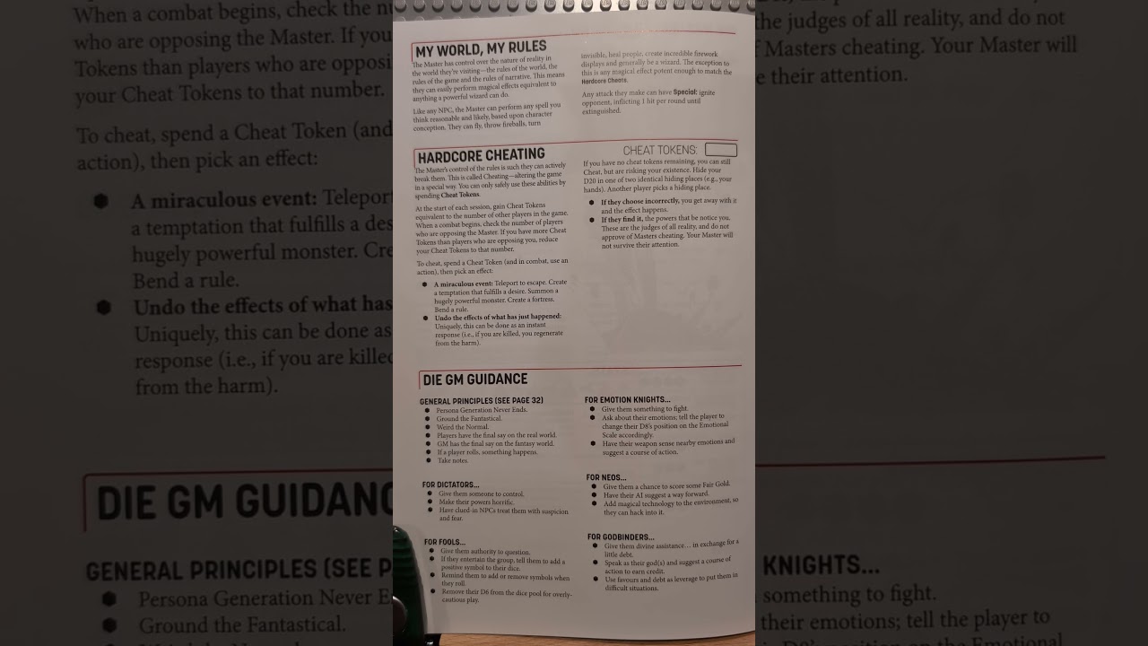 DIE RPG Quickstart от Кирона Гиллена и Стефани Ханс (Image Comics Forwards An RPG за 7 долларов) ...