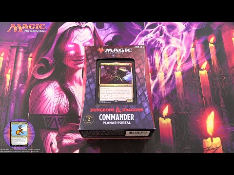 MTG D&D Commander Deck: Planar Portal Unboxed