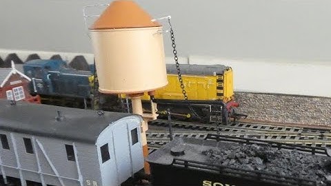 Dapol Motorised Water Tower Demo and a few Locos