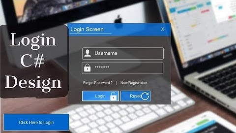 Csharp login Form Latest Unique Design | C# Visual Studio 2010