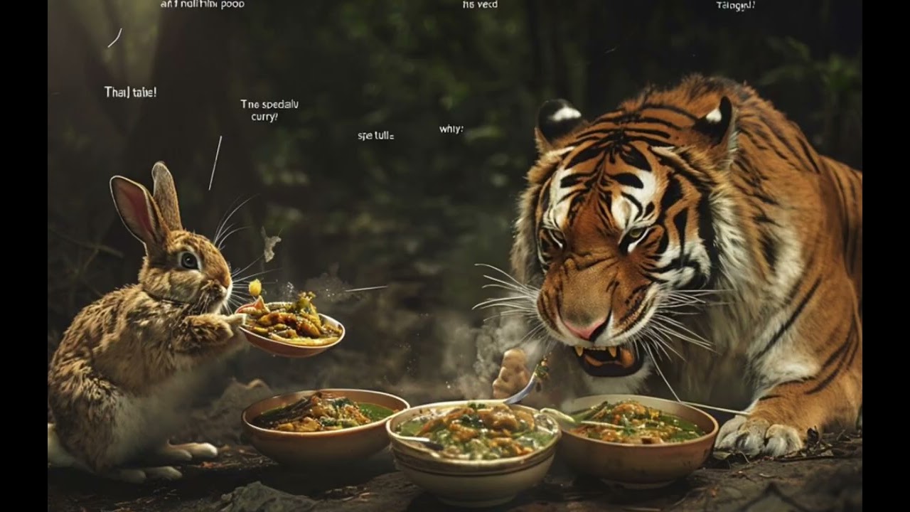 นิทานเพื่อนสนิทเสือและกระต่ายThe Tiger and the Rabbit: An Unlikely Friendship