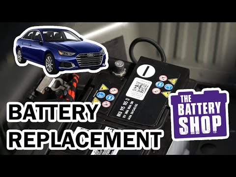 Audi A4 (2014) – New Battery Replacement