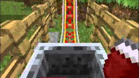 Minecraft Train Station 1.7.3