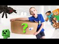 8 Year Old BEST MINECRAFT BOX OPENING EVER!