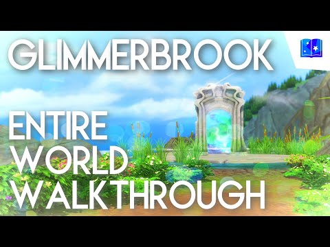 SIMS 4 REALM OF MAGIC: GLIMMERBROOK WORLD WALKTHROUGH ~ First Impressions!