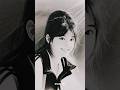 Girl face drawing #girldrawing #art #drawing #portrait #charcoldrawing #girlpencildrawing #viral