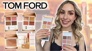 TOM FORD SOLEIL DE FEU COLLECTION REVIEW & SWATCHES | TROPICAL DUSK & ISLAND HAZE PALETTES...