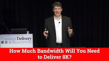 How Much Bandwidth Will You Need to Deliver 8K?