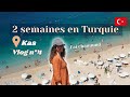 Voyage en turquie  que voir et faire autour de kas plages et superbes gorges  vlog 4