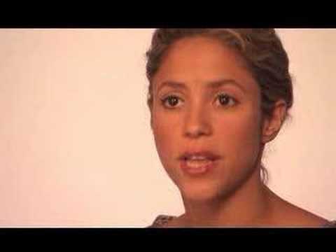 UNICEF Goodwill Ambassador Shakira tapes a new public...