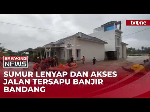 Derita Masyarakat Pasca Diterjang Banjir Bandang, Air Keruh Bercampur Lumpur | Breaking News